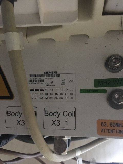 Body Coil Serial